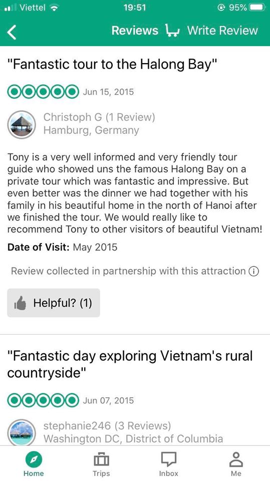 Tony Adventures 8217 verified reviewer photo Tonyreview18 Tony Adventures 8217 verified reviewer