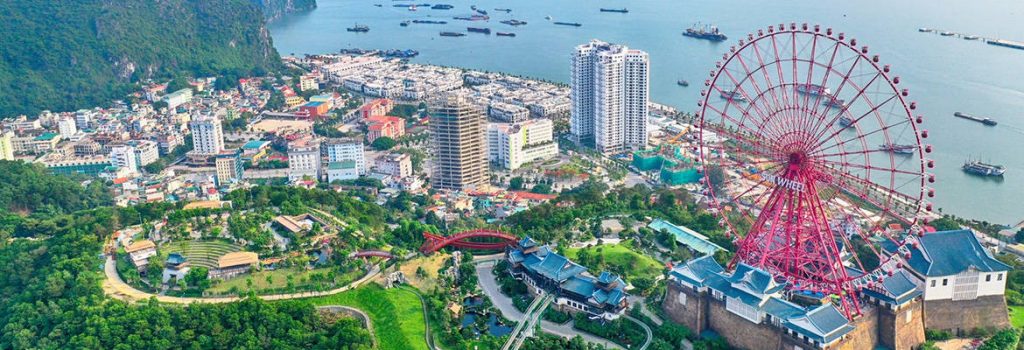 Halong city Sun World Halong Complex 1024x350 Where to Stay in Halong Bay Vietnam