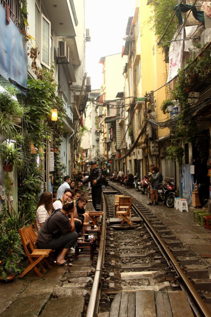Hanoi train street Train street hanoi 682x1024 Get your private guide in Hanoi what to see