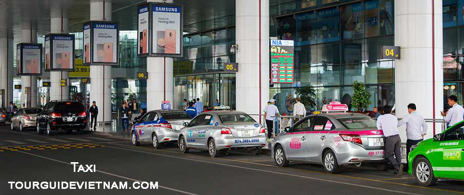 Hanoi airport to old quarter by Taxi
