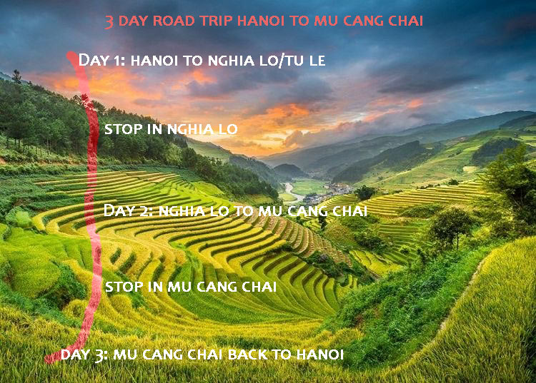 road trip hanoi to mu cang chai 3 day road trip hanoi to mu cang chai 1 The Perfect 3 day road trip Hanoi to Mu Cang Chai