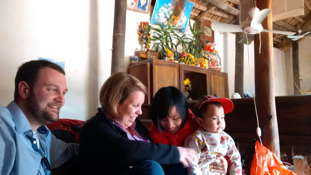 Activities on Tet Holiday in Tony village, part of North Hanoi Family visit on Tet Holiday 1024x576 5 day tour around North Vietnam Off the beaten track