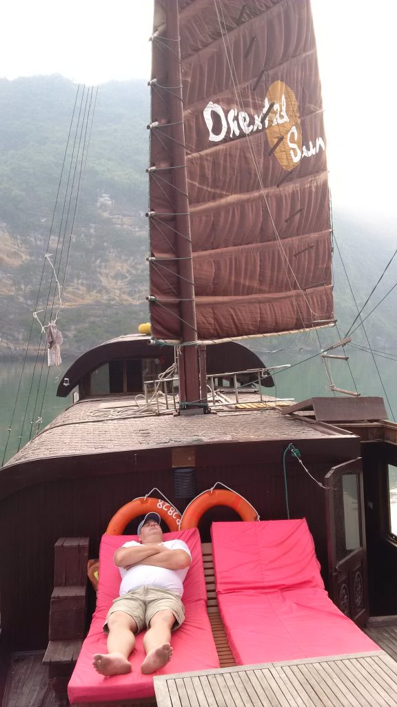 Halong Bay Cat Ba island Tour Halong Bay Cat Ba boat trip 576x1024 5 day tour around North Vietnam Off the beaten track