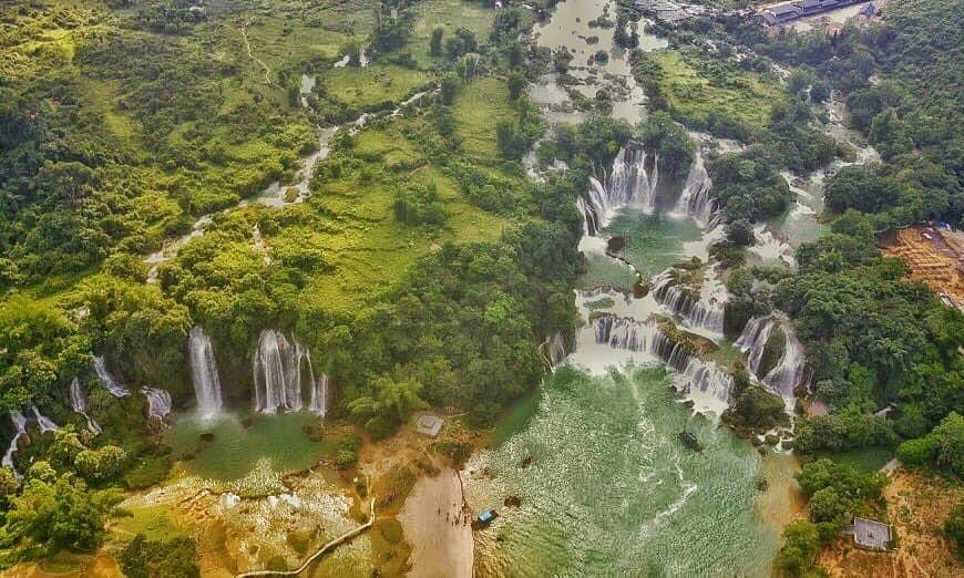 Ban Gioc falls Bang gioc falls Off track colorful Northern Vietnam 16 Days