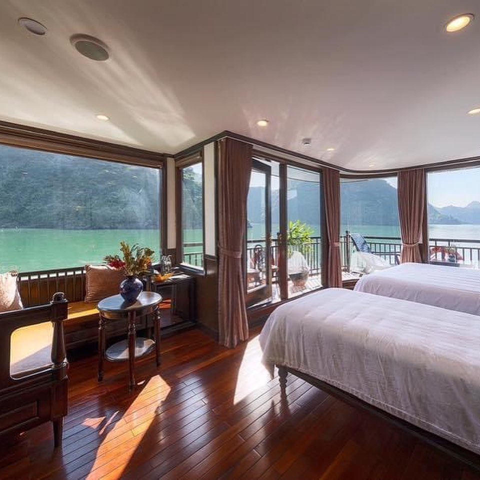 Sleep on a boat Halongbayluxury2 What to do in Halong Bay Tours from Hanoi