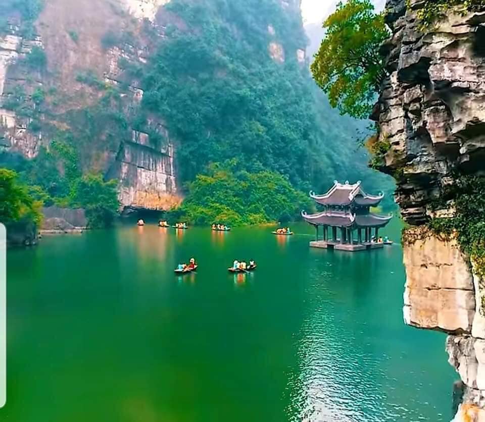 Boat trip in ninh binh photo Rowing boat trip ninh binh pu luong Day Trips from Hanoi