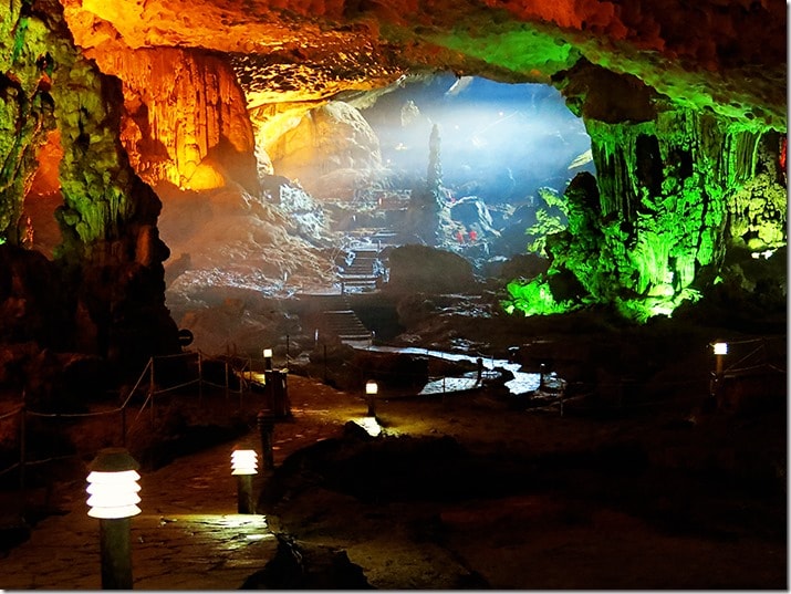 Go spelunking at Hang Sung Sot Cave Sung sot cave halong bay What to do in Halong Bay Tours from Hanoi